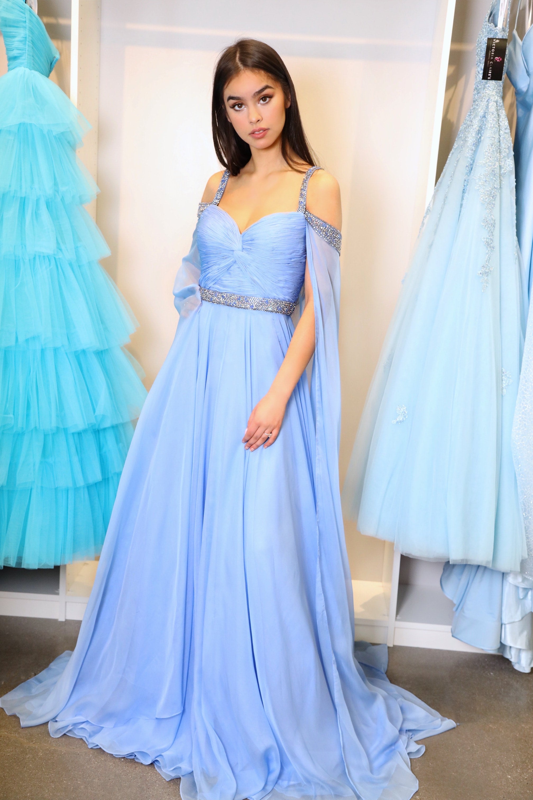 Sherri Hill Chiffon Dress